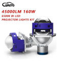 CAMOTO 3.0 Inch Bi Led Projector Lens Halo Lights For H4 H7 Matrix Headlights High Low Beam LED Auto Lamps Kits Retrofit. 