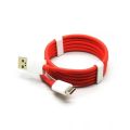 100% Original OnePlus 6A Warp Charging Data Cable | USB To Type-C Cable - Fast Charging Compatible With All Smartphone Devices. 
