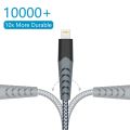 įPhone Charger Lightning Cable 2.5 Meters MFi Certified Nylon Braided iPhone Charger Cable Cord for íPhone 13 12 11 Pro M ax XS XR 8 Plus 7 Plus 6s Plus 5S SE íPad Pro íPad. 