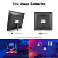 USB Powered Bluetooth Control LED Panel Light Text Pattern Animation Programmable Display Desk Decor Smart LED Pixel Screen Lamp. 