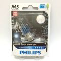 P15D - Philips Blue Vision Motor Cycle Headlight Bulb - CD70/125/Suzuki/Yamaha - 35/35Watts - 4300k. 