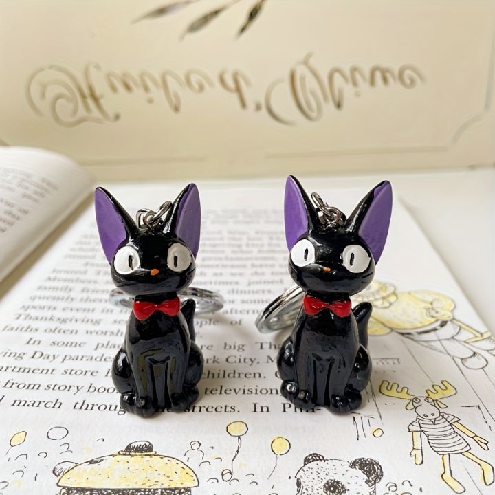 Charming%20Black%20Cat%20Keychain%20-%20Cute%20PVC%20Women's%20Fashion%20Accessory,%20Suitable%20for%20Bags%20and%20Keys,%20Cat%20Accessories%20-%20Image%205