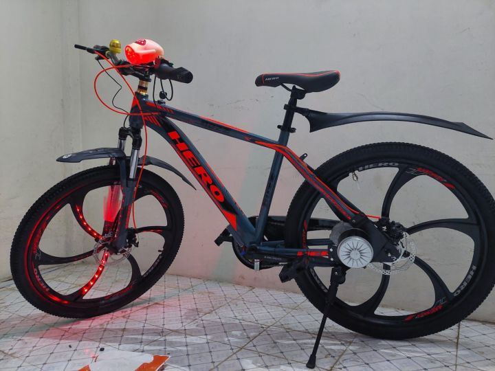 Electric bicycle smart with RGB Bluetooth wheel