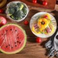 Disposable Food Cover Food Grade Plastic Elastic Food Lids Wrap Bags Refrigerator Fresh-keep Bag For Fruit Vegetable. 
