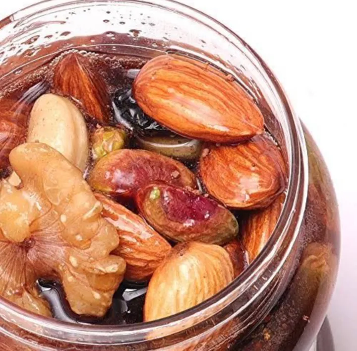 Mix%20Dry%20Fruits%20with%20organic%20desi%20honey%20500gram%20jar%20-%20Image%202