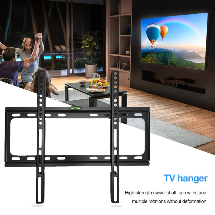 Universal TV Wall Mount Bracket for Most 26-55 Inch LED Plasma TV Mount up to VESA 400x400mm and 110 LBS Loading Capacity
