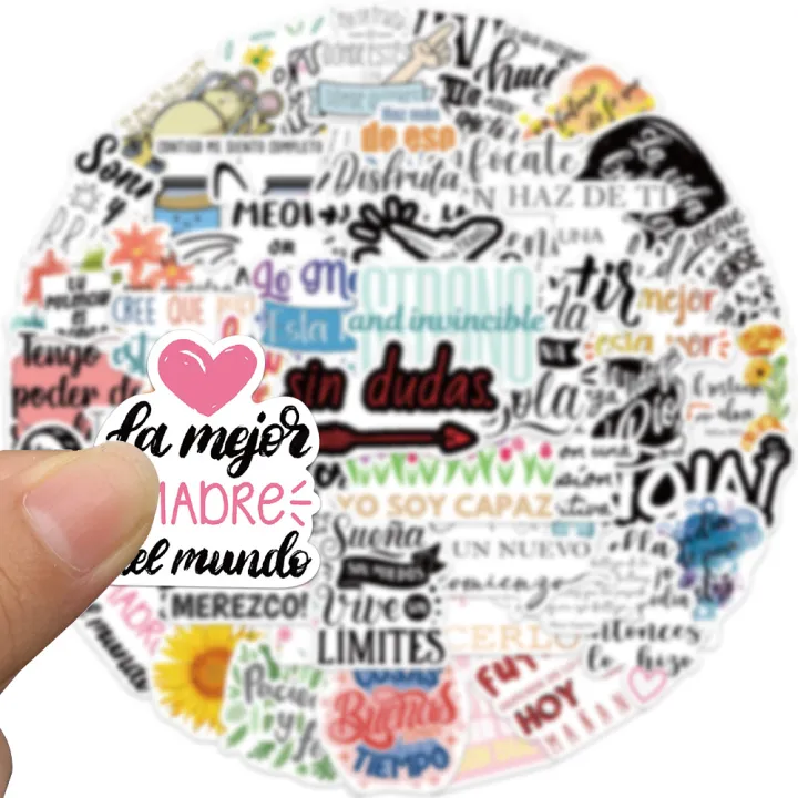 50Pcs%20Spanish%20Inspirational%20Stickers%20Motivational%20Phrases%20Life%20Quotes%20Decals%20DIY%20Laptop%20Study%20Room%20Scrapbooking%20Stickers%20Toy%20-%20Image%205