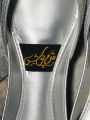 Silver khussa with Tara work ( qadam posh original). 