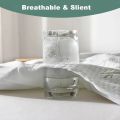 1pc Bamboo Mattress Protector, Breathable and Cooling Mattress Cover, 3D Air Fabric Fitted Bed Sheet 90/140/160cm size.