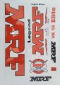 MRF Legend 2023 New 3D Bat Sticker for professional players & Cricketer. 