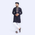 Trendy & Fashionable Men’s Embroidered Panjabi. 