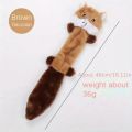 Bite Resistant Vocal Pet Products Grinding Teeth Cleaning Educational Dollplush Fur Shell Dog Toy.