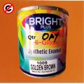 0.91 Ltr Medium Quality , HI Gloss synthetic Enamel / Oil Paint for wood, metal, walls & Art & Crafts  project. white, red, blue, ylellow, brown, black, green etc. 