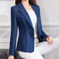 Fashion Women Blazers Jackets Work 2025 Office Lady Suit Slim Single Breasted Business Female Blazer Coats Formal Veste Femme.