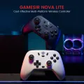 GameSir T4 Nova Lite Wireless Gamepad Game Controller for Switch, Android, IOS, PC & Steam Games Hall Effect Stick. 