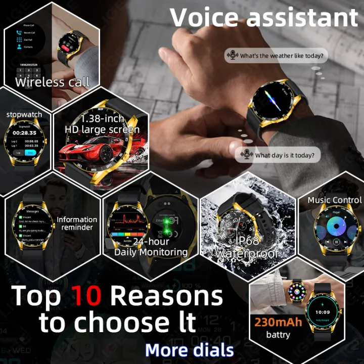 LIGE%20Smart%20Watch%20Sports%20Fitness%20Tracker%20Sleep%20Health%20Monitor%20Bluetooth%20Call%20Weather%20AI%20Voice%20Waterproof%20Luxury%20Men's%20Smartwatch%20-%20Image%202