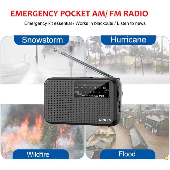 Portable%20AM%20FM%20Radio%20Player%20Battery%20Powered%20Telescopic%20Antenna%20Reception%20with%20Headphone%20Jack,%20Indoor%20Outdoor%20and%20Emergency%20Use%20-%20Image%206