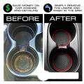 Mat Door Groove Cup Fit for Toyota Prius C Aqua 2012~2016 2013 2015 Anti-slip Cushion Gate Slot Car Stickers Accessories.
