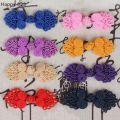10 Pieces Nylon Chinese Knot Buttons – Handmade For Cheongsam & Tang Suits, Elegant Knot Fasteners & Closures. 