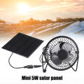 5W USB Solar Exhaust Fan Air Extractor Mini Ventilator Solar Panel Powered Fan. 