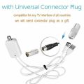 4K High Gain HD TV DTV Box Digital TV Antenna EU Plug 5000 Miles Booster Active Indoor Aerial HD Flat Design. 