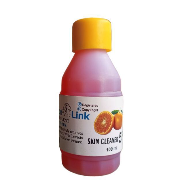 555 cleaner face cleanser facial cleaner orange flavored all types of skin 50ml
