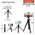 NeePho Np-999 Tripod Multi Function Tripod Handheld Extendable Selfie Stick Tripod Stand fo. 