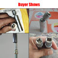14mm 16mm With Magnetic Thin Wall Universal Joint Spark Plug Socket 12 Angle Flexible Socket Wrench Car Repair Tool. 