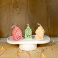 3D Christmas House Candle Silicone Mold DIY Creative Cabin Log Cabin Aromatherapy Plaster Mould Home Christmas Decor Gift Tool. 