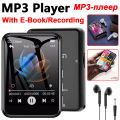 Metal MP3 Player Bluetooth 5.4 HiFi MP3 Music Player Built-in Speaker 2.4inch Touch Screen MP4 Player with E-book/Recording.