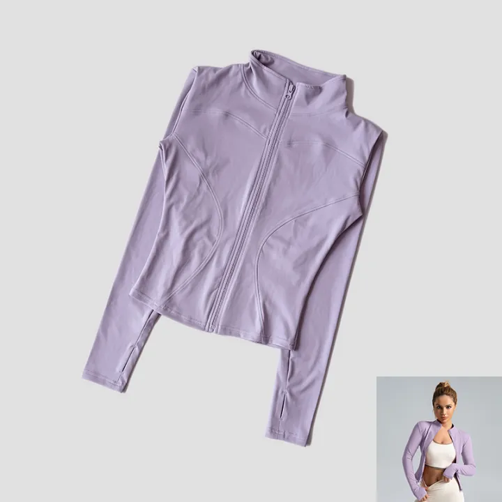 Long%20Sleeve%20Fitness%20Running%20Shirts%20For%20Women%20Stand%20Up%20Collar%20Gym%20Clothes%20Workout%20Dry%20Fit%20Breathable%20High%20Elastic%20Zipper%20Sports%20-%20Image%207