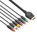 for PS PS2 PS3 AV Ypbpr Cable 1.8M Gold Plated for Game Console Audio Video Cord for Game Controller RCA AV Wire Cable.