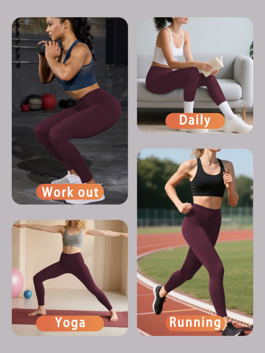 High%20Waisted%20Comfort%20Leggings%20-%20Women's%20Super%20Soft%20Tummy%20Control%20Fit%20for%20Yoga%20Running%20Workout%20and%20Daily%20Life%20-%20Image%203
