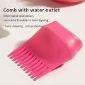 【Fast Delivery 1-4 day】Silicone Shampoo Hair Dye Bottle With Comb Massage Brush Leakproof Portable Squeeze Bottle For Scalp Oil Application And Easy Hair Coloring PP Material Reusable Beauty Salon Tool 170ml. 