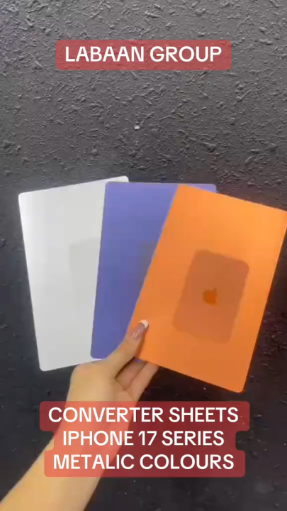 Converter Sheet Skin iPhone 17 Pro Max For All Iphone Samsung Vivo Techno Infinix Oppo Realme Xiomi Phone Model