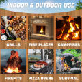 20/40/60pcs Natural Fire Starter,Wax Wood Stick,Suitable for Campfires,Fireplace,Barbecue Stove,Chimney Oven,Charcoal Ignition. 