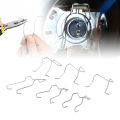 6Pcs Car Headlamp Bulb Clip Car Bulb Clip Stainless Steel Scratch Resistant Headlight Retainer Spring Clip for H1 H3 H4 H7 Bulbs. 