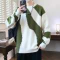 Men's Full Sleeves Knitted Design Sweater Tshirt  Men Plain Embroidery Knitting Fashion Formal & Casual Sweater For Men - Fashion. 