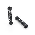 10pcs Moc Building Blocks 58827 Telegraph Pole Iron Frame Support 2x2x10 Girder DIY Bricks Compatible with Architecture Toys. 