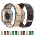 Trail Strap For Apple Watch Ultra 2 Band 49mm 45mm 44mm 42mm  Nylon bracelet correa iwatch series 9 8 7 6 5 4 3 SE. 