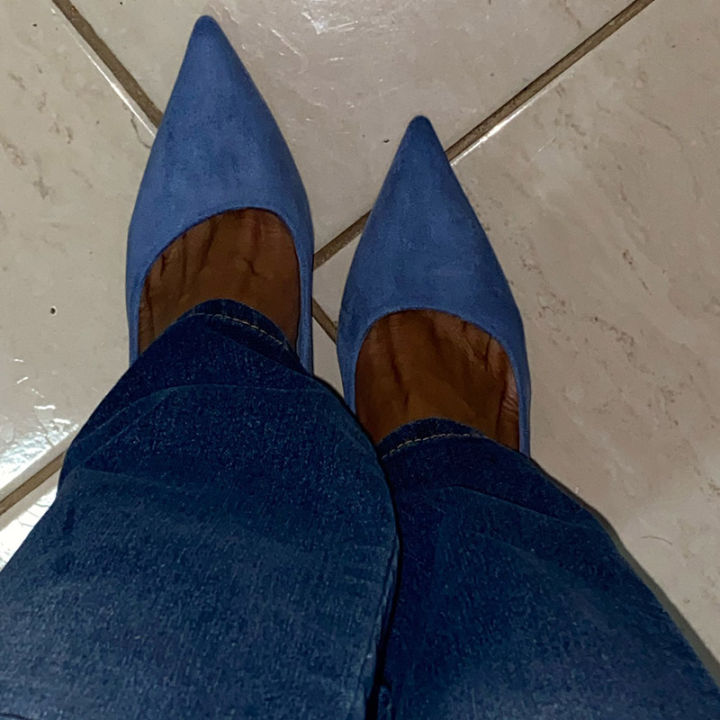 Women%209cm%20High%20Heels%20Pumps%20Stripper%20Flock%20Suede%20Plus%20Size%20Escarpins%20Lady%20Wedding%20Bridal%20Heels%20Escarpins%20Green%20Blue%20Yellow%20Shoes%20-%20Image%207