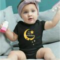 Ramadan Collection New Design Baby Romper For Baby Boys And Baby Girls Round Neck Short Sleeves Tee Tops Clothes Set's Dresses Outfit  Suits. 
