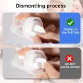 Replacement Duckbill Valves Compatible with Medela Symphony Breast Pump, Silicone Pump Parts Accessories, BPA Free, White.
