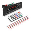 Bluetooth 5.0 10W Amplifier MP3 Decoder Board Wireless Music Player 5V Car FM Radio Module USB TF for Music Subwoofer Speaker. 