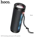 HOCO HC9 Wireless Speaker Dazzling Pulse Sports Portable Bluetooth Loudspeaker with Colorful Ambient Light.