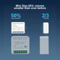 Zigbee2MQTT Zigbee3.0 Mini Light Smart DIY Switch 2Way 16A Module Control Smart Relay Automation Breaker Works With Home.