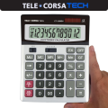 Telecorsa Calculator, 12-Digit Display, Model Calao-Cl-1200V-05H-Rat. 