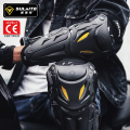 SULAITE Motorcycle Knee Guards Adjustable Mountain Bike Shin Pads for Adults, ATV Motocross Skateboard Protective Gear. 