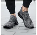 2024 Fashion Summer Shoes Men Casual Shoes Mesh outdoor Breathable Slip-on Flats Men Sneakers Comfortable Water Loafers Zapatillas. 