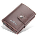 2023 Rfid Blocking Protection Men Card Wallets Hasp Small Card Wallets PU Leather Slim Mini Wallet Qaulity Male Purses. 